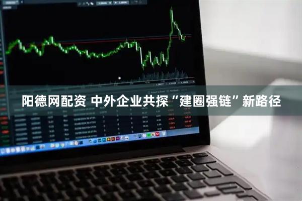 阳德网配资 中外企业共探“建圈强链”新路径